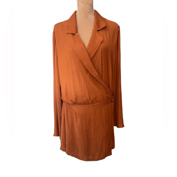 NWT FREE PEOPLE Cinnaber Lightweight Simone Mini Dress Size XL - Picture 5 of 11